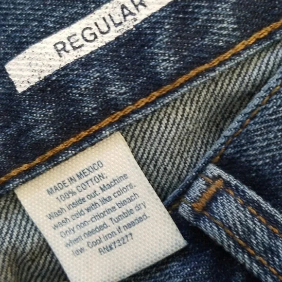 NWT Men's Heavy Duty Straight Jeans - Picture 6 of 9